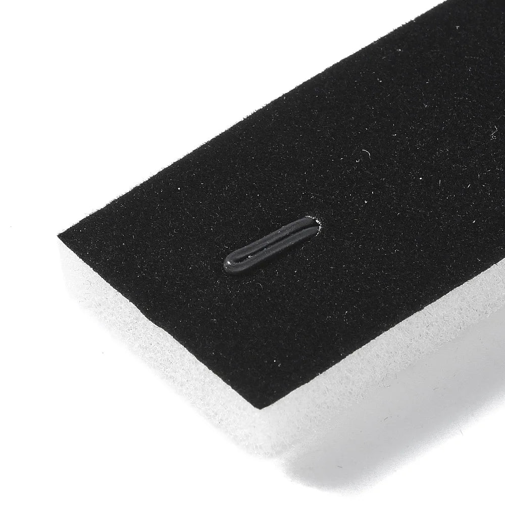 12pcs Tan/Black Color Rectangle Cardboard Jewelry Gift Box, 21x4x2cm with Sponge Insert for Bracelet Necklace Earring Packaging Qme