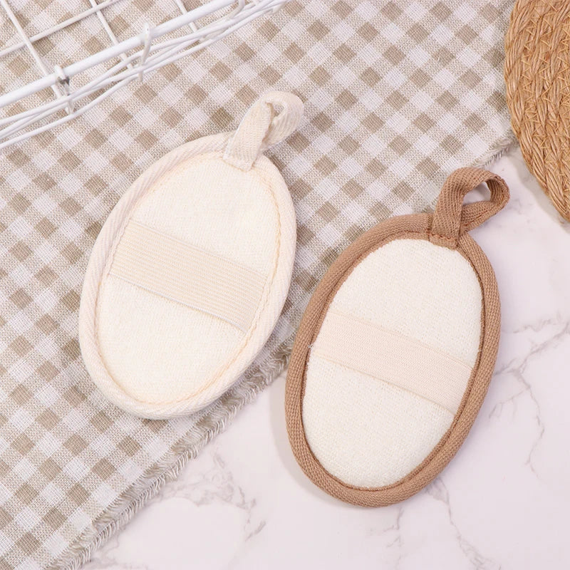 Natural Loofah Body Scrubber Soft Exfoliating Sponge Shower Bath Qme