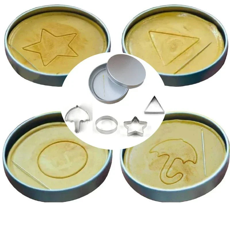 6 Sugar Cookie Cutter Mold Stainless Steel Korean Cookies Game Tools Qme