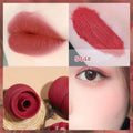 Matte Lipstick Berry Wine Soft Velvet Lip Mud Korean Makeup Solid Lip Gloss Non Stick Cup Lasting Moisturizing Light Lip Tint Qme style3-544