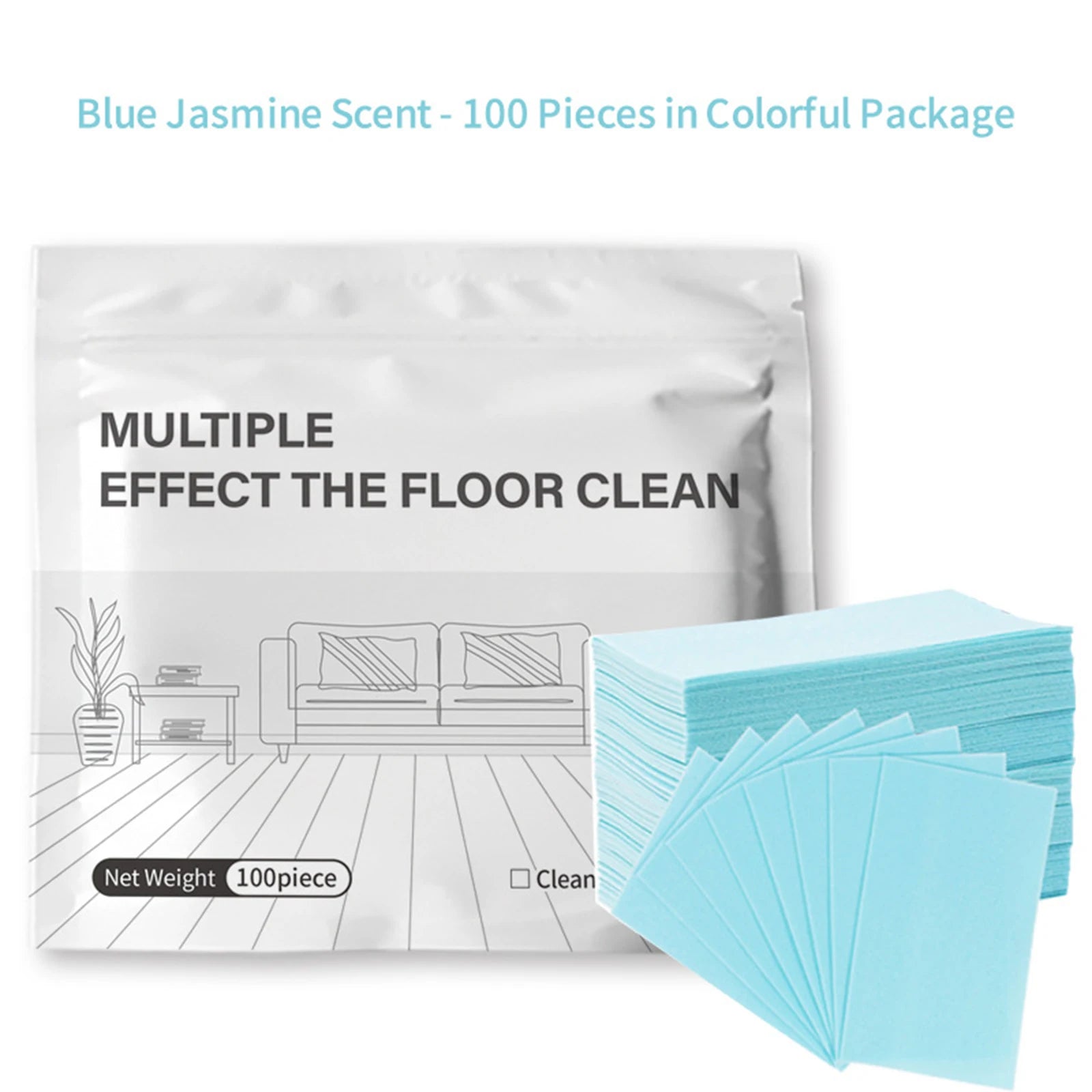 Floor Cleaner Cleaning Sheets Stain Removal Brightening and Fragrance-retaining Floor Cleaning Supplies Qme L