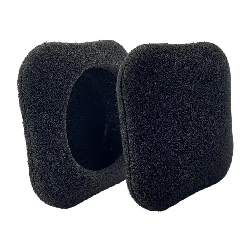 Replacement Soft Foam Ear Pads Comfortable Noise Isolating Headset Qme Black 4PCS