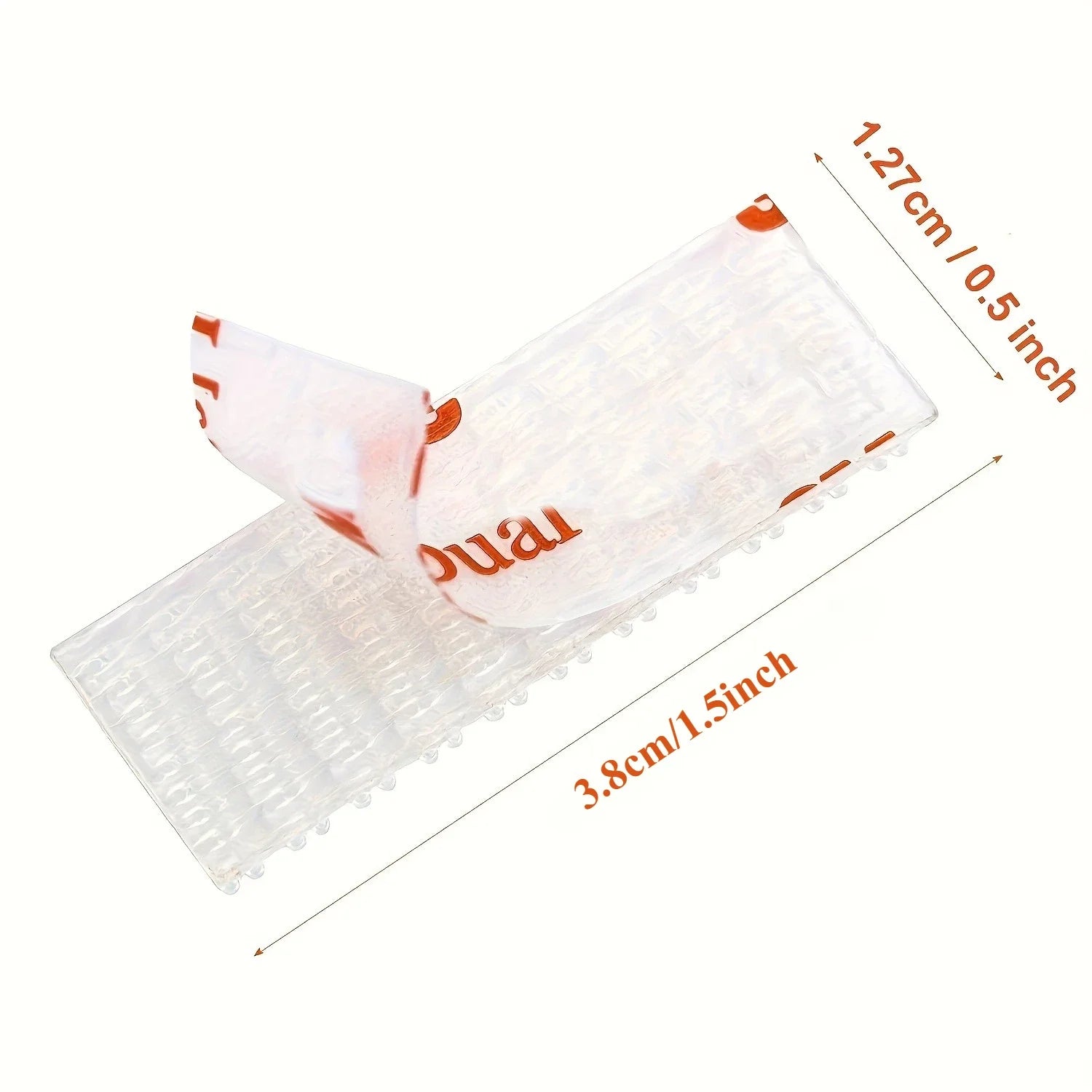 Back adhesive Velcro, interlocking type adhesive tape - double-sided adhesive tape, used for secure bonding, Qme