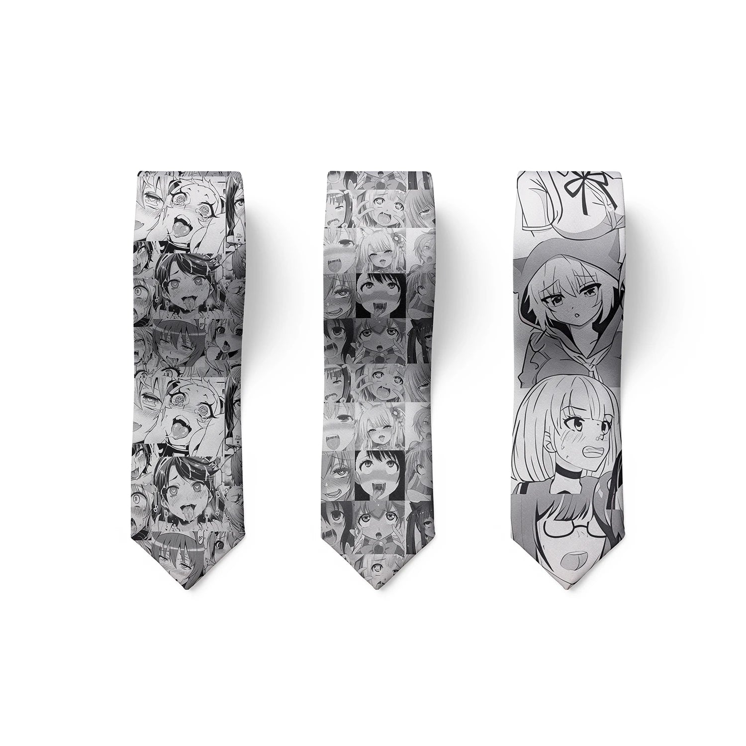 Anime Cartoon Printing Men's Tie Unisex Casual Creative Novelty Qme