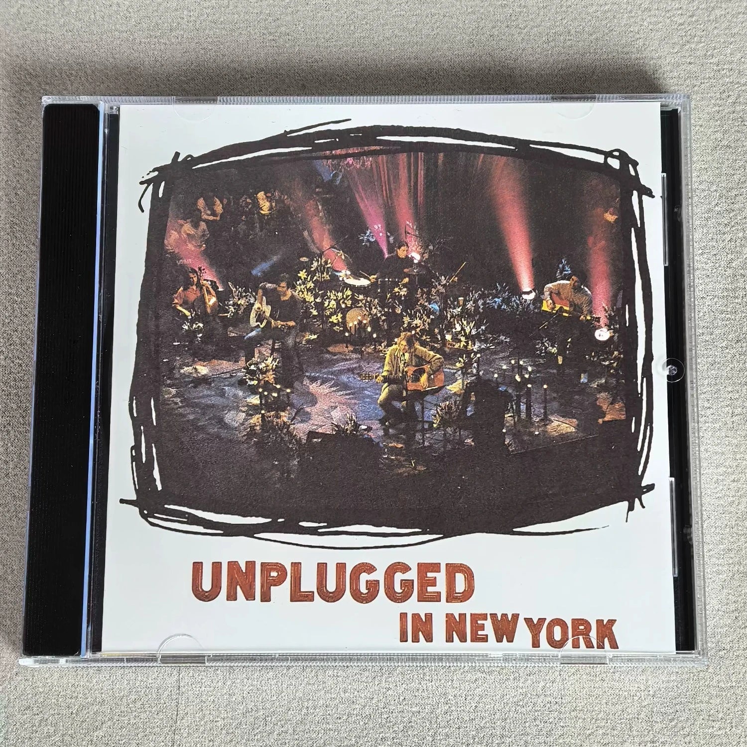 Western Rock Live Music CD, Unplugged Performance Scene Photography Cover, Acoustic Performance Track Collection Qme IN NY