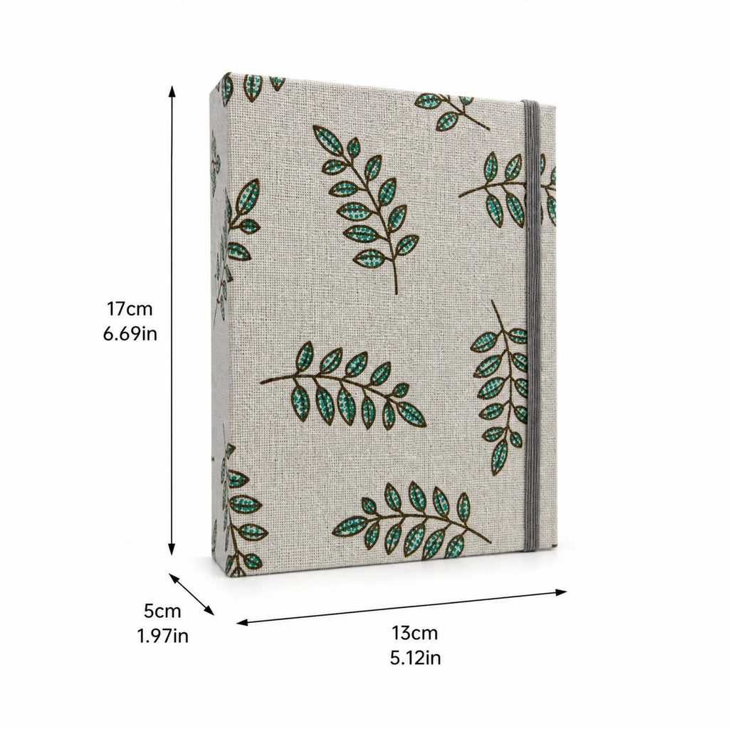 100 Pockets Photo Album Printed Fabric Large Capacity Scrapbook Album Couple Family Anniversary Keepsake Home Decoration Qme