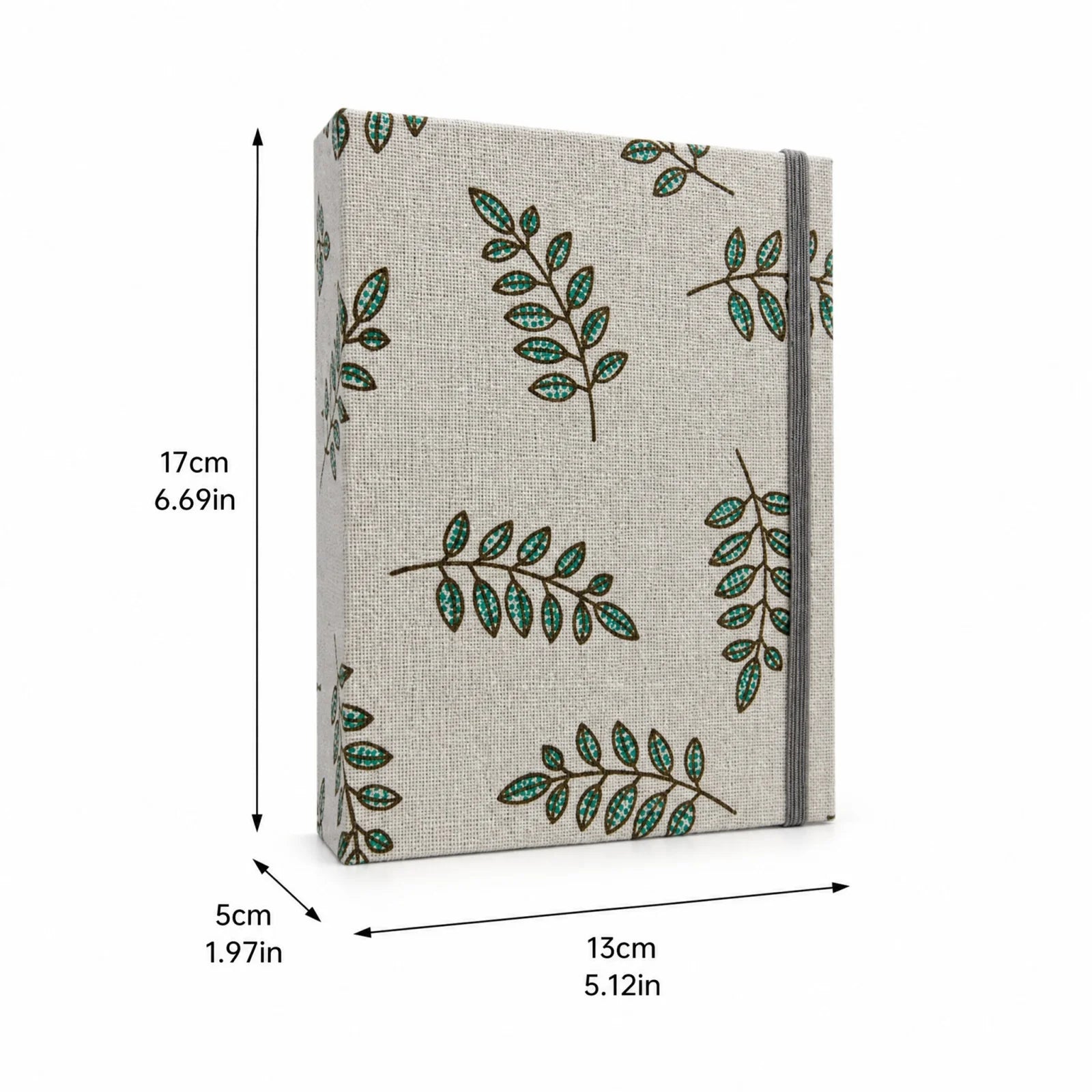100 Pockets Photo Album Printed Fabric Large Capacity Scrapbook Album Couple Family Anniversary Keepsake Home Decoration Qme