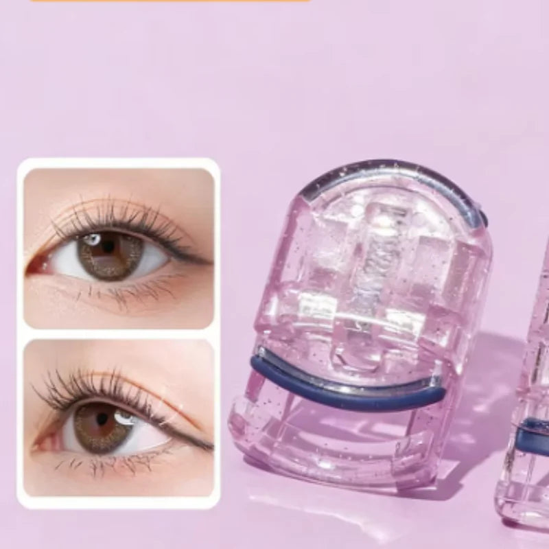 Makeup Accessory Eyelash Curler False Eyelashes Auxiliary Portable Eyelash Curling Clip Mini Cosmetic Beauty Tool Qme