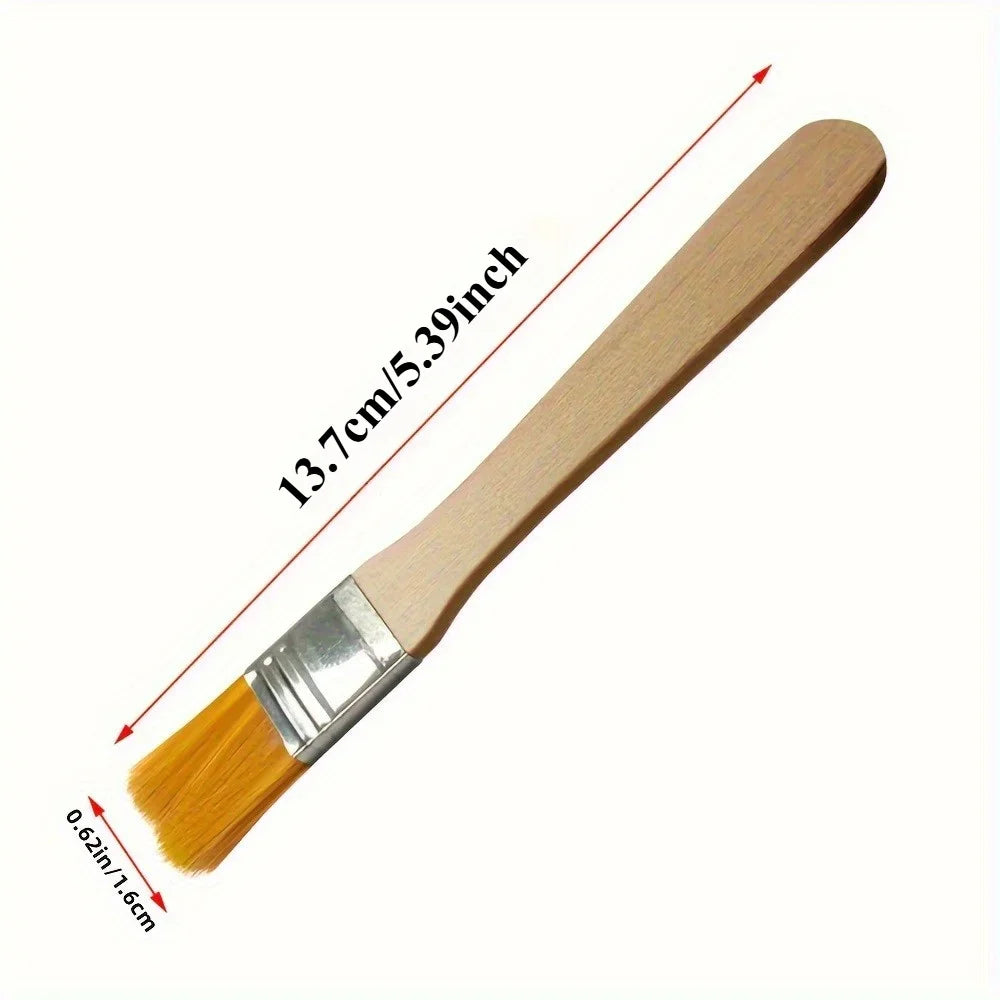 Board brush, oil painting brush, oil painting brush, dust removal cleaning small brush Qme