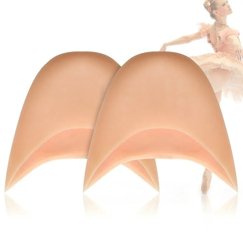 1 Pair Foot Protector Pointe Elastic Forefoot Ballet Dance Toe Pads Qme