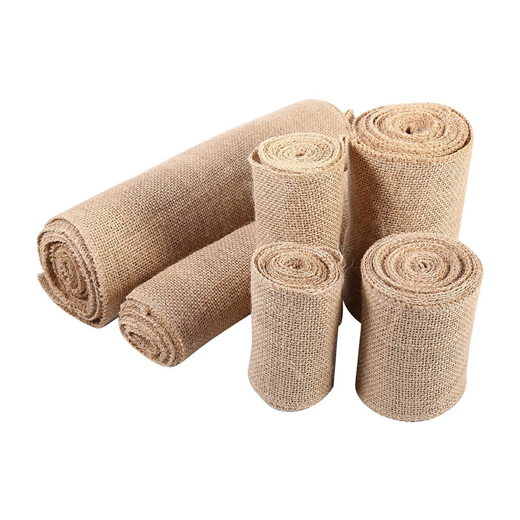 Huangma Table Flag Chair Yarn Small Huangma Roll Wedding Decoration Supplies DIY Qme