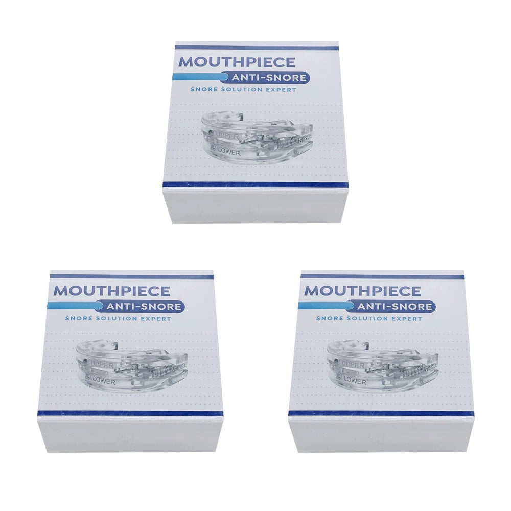1 2 3 4 Anti-snoring Teeth Bruxism Mouthguard Improves Sleep Apnea Qme 3 pieces