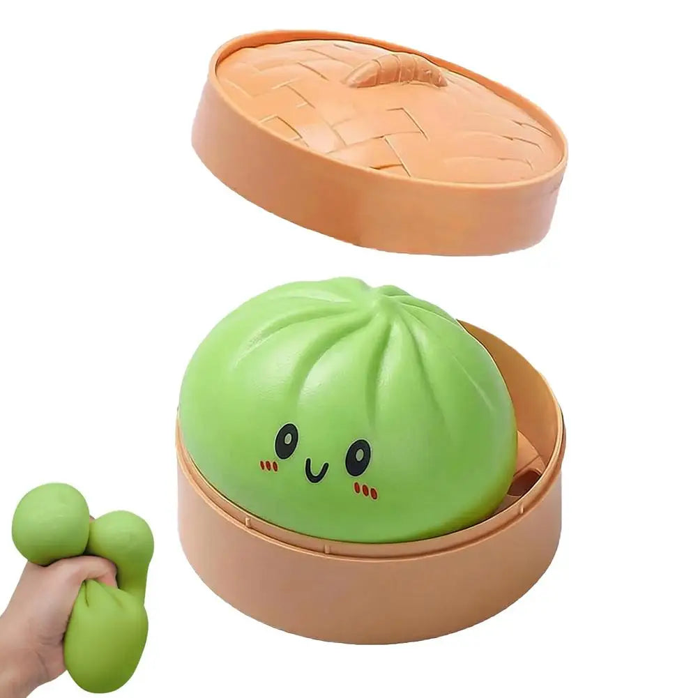 Realistic Giant Steamed Bun Squeezable Toy Simulation Food Squishies Qme A