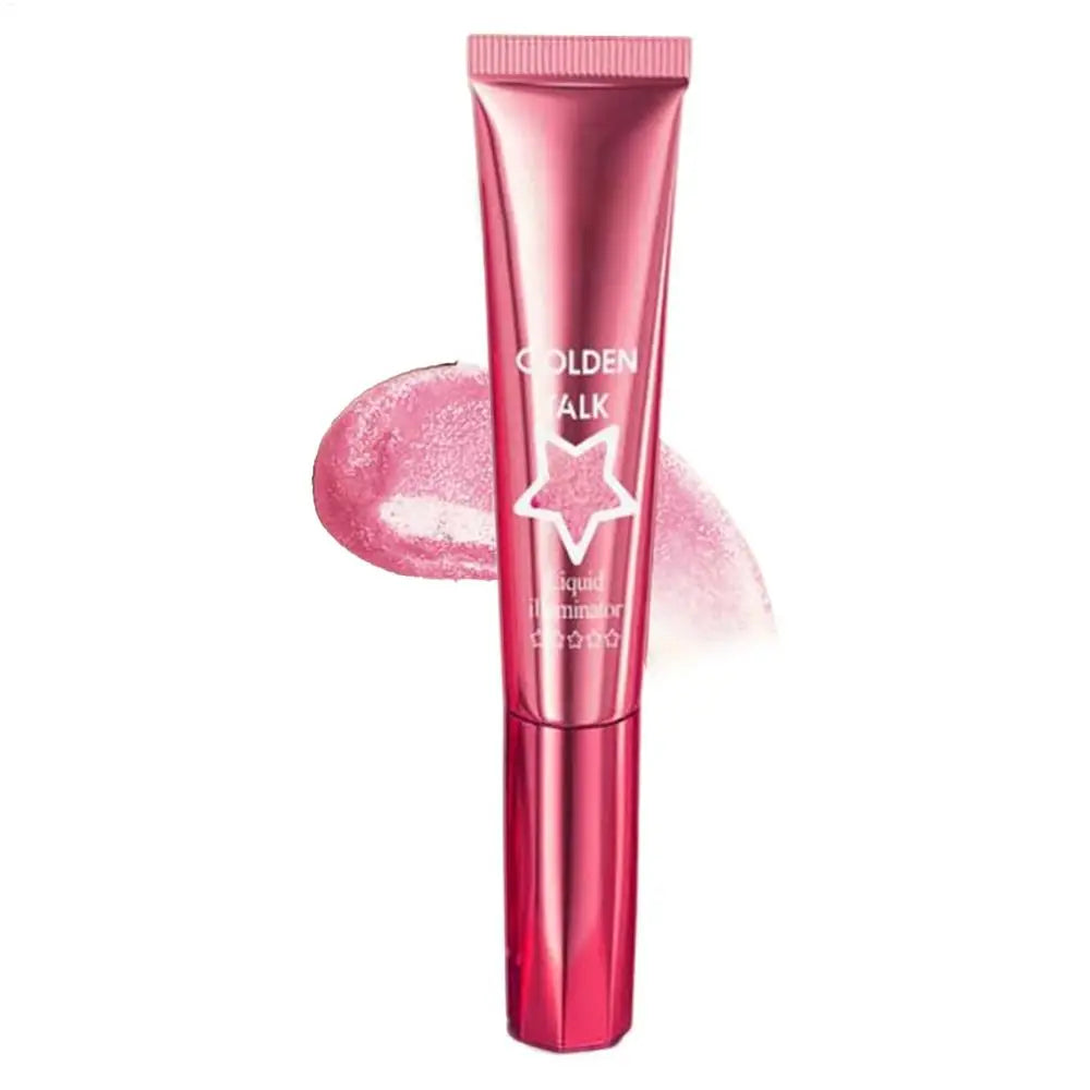 Liquid Shimmer Face Blusher Smooth Cheek Eye Lip Blush Highlighter Qme 04 China Mainland