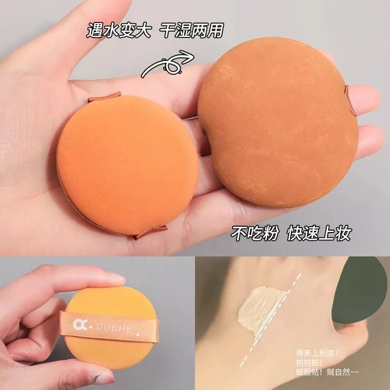 Soft Sponge Makeup Powder Puff Dry Wet Dual-use Beauty Foundation Qme