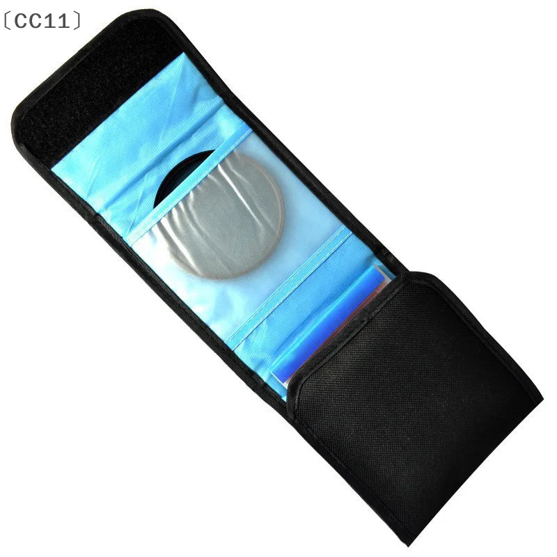 CC11SLR Camera Lens Filter Storage Bag Foldable Pouch UV CPL ND Qme