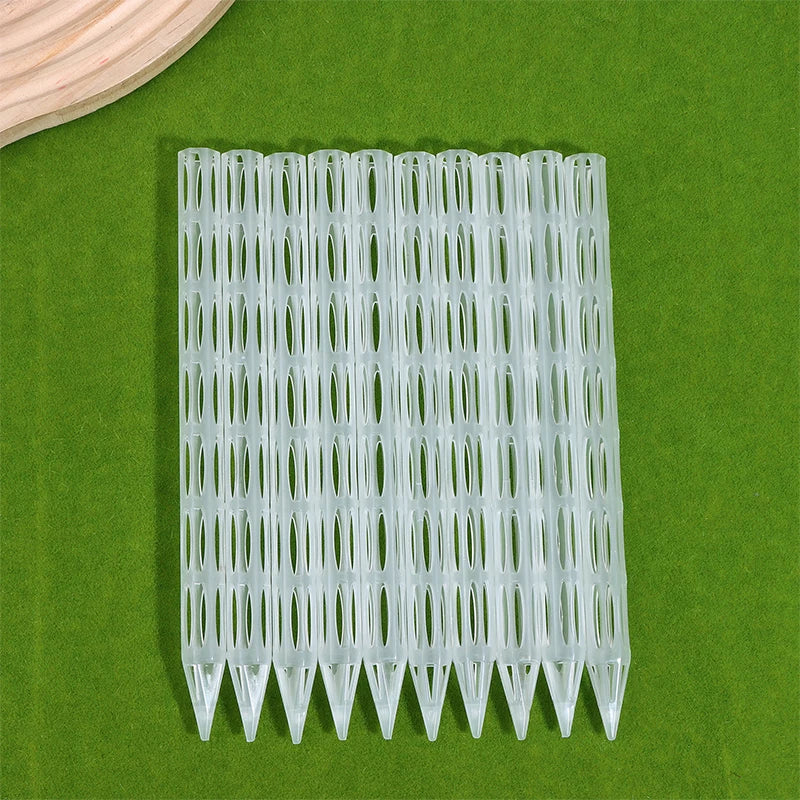 3/5/10Pcs Soil Air Circulation Tubes For Plants Durable Plastic Plant Root Ventilation Tubes Transparent Drainage Pipes Qme 10pcs