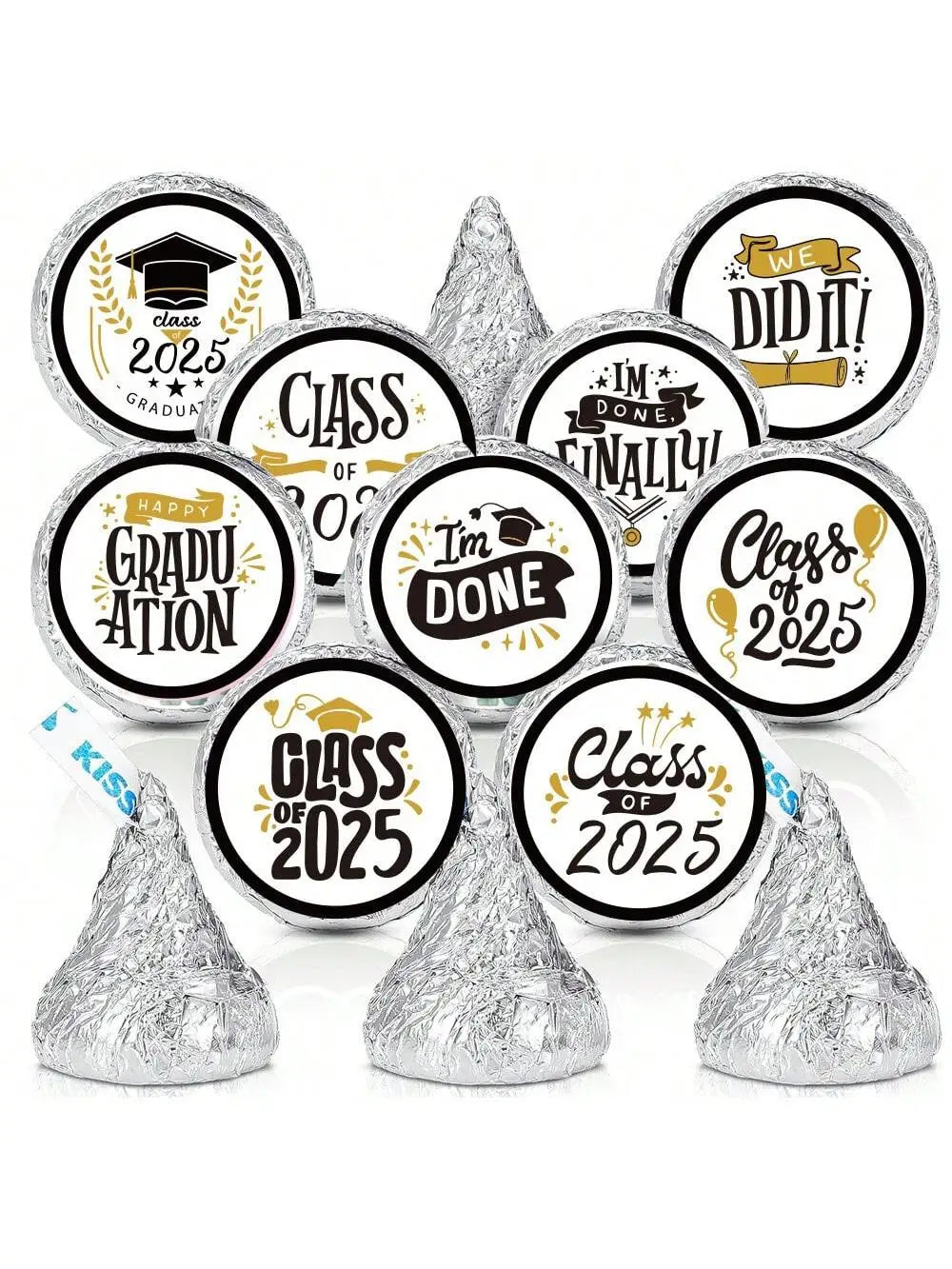 Graduation Season Sticker Label Party Decoration Candy Food Stickers Qme