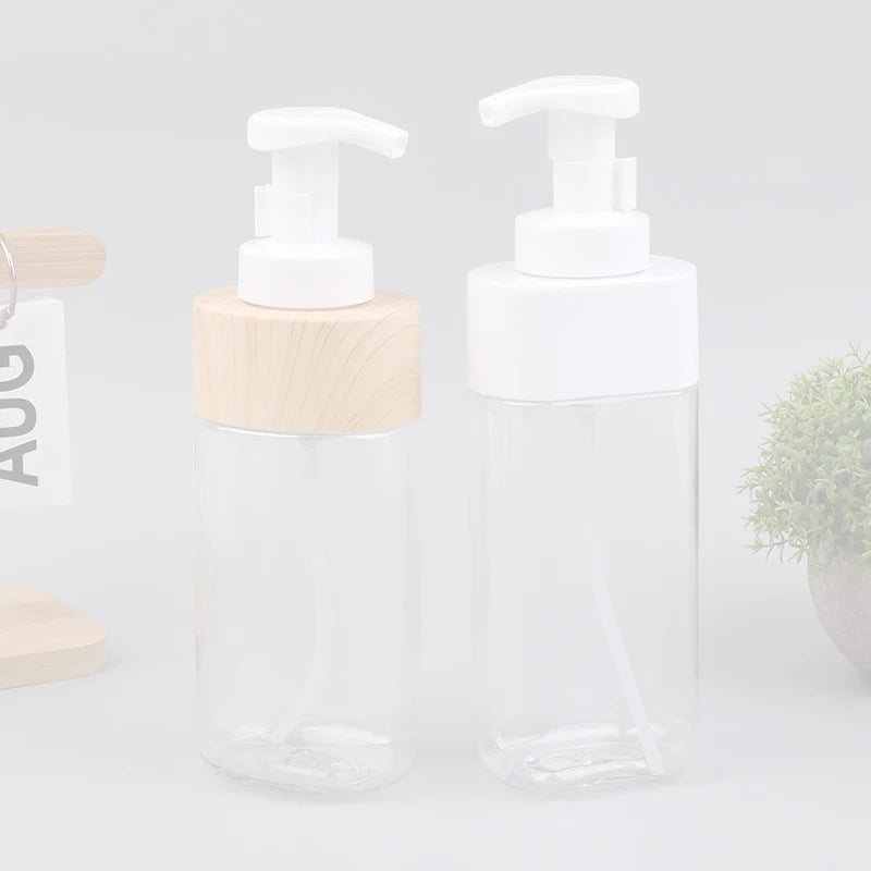 300 Transparent Foaming Soap Dispenser Refillable Portable Hand Qme