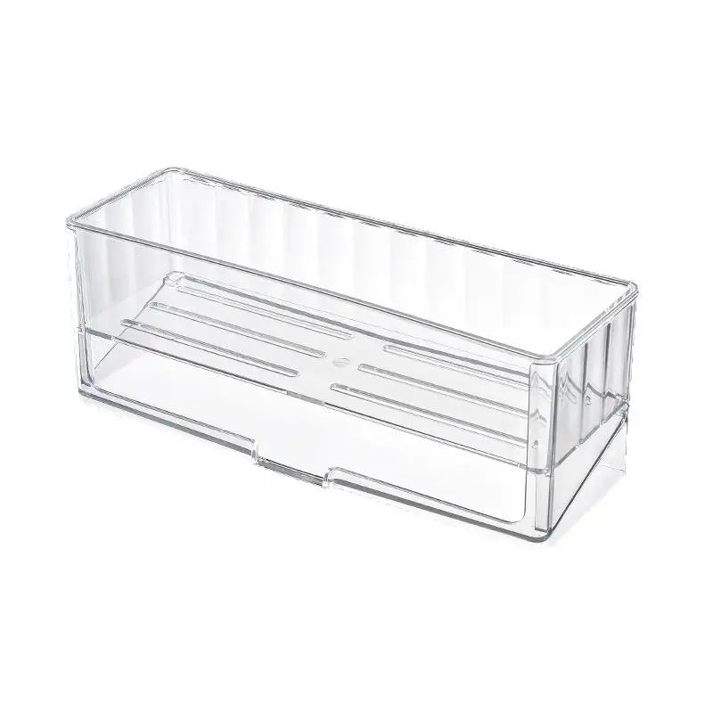 Multifunctional Sink Drain Rack Self Draining Dish Brush Storage Qme Transparent