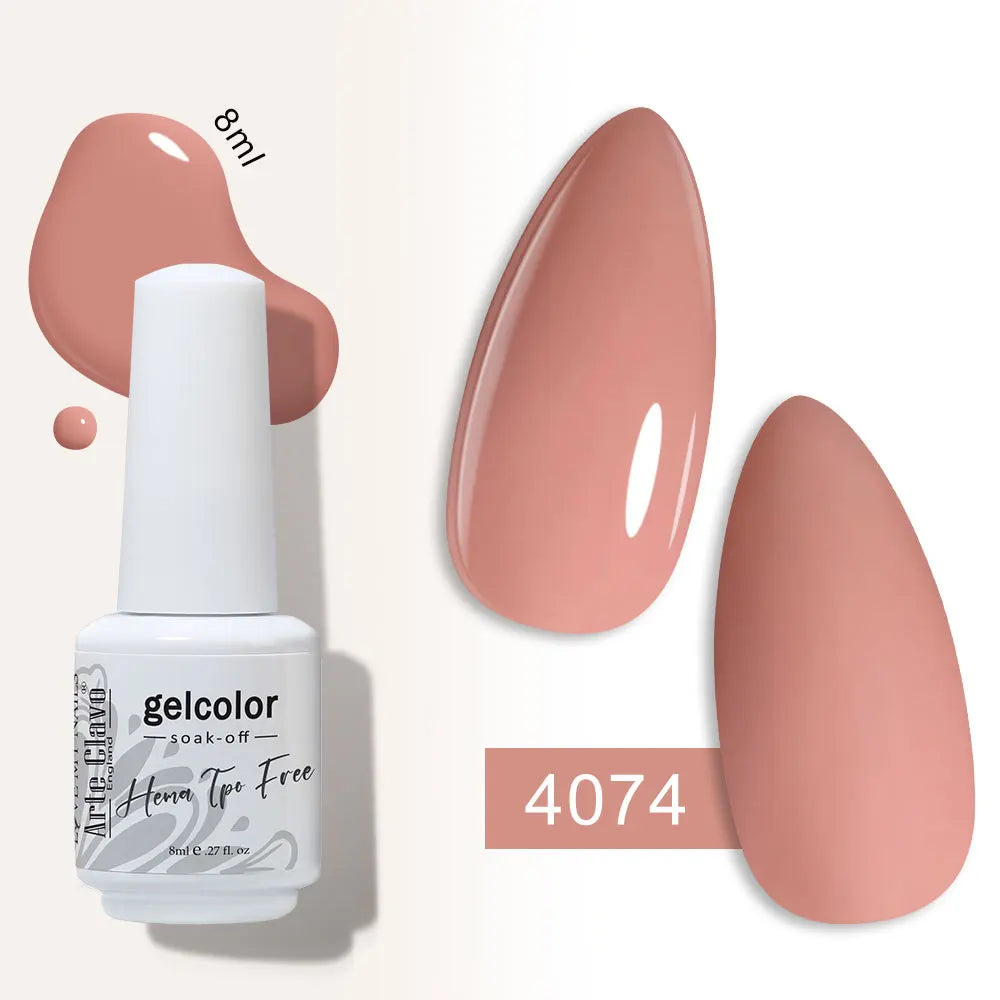 Arte Clavo Semi-permanent Gel Nail Varnish 180 Colors Semipermanent