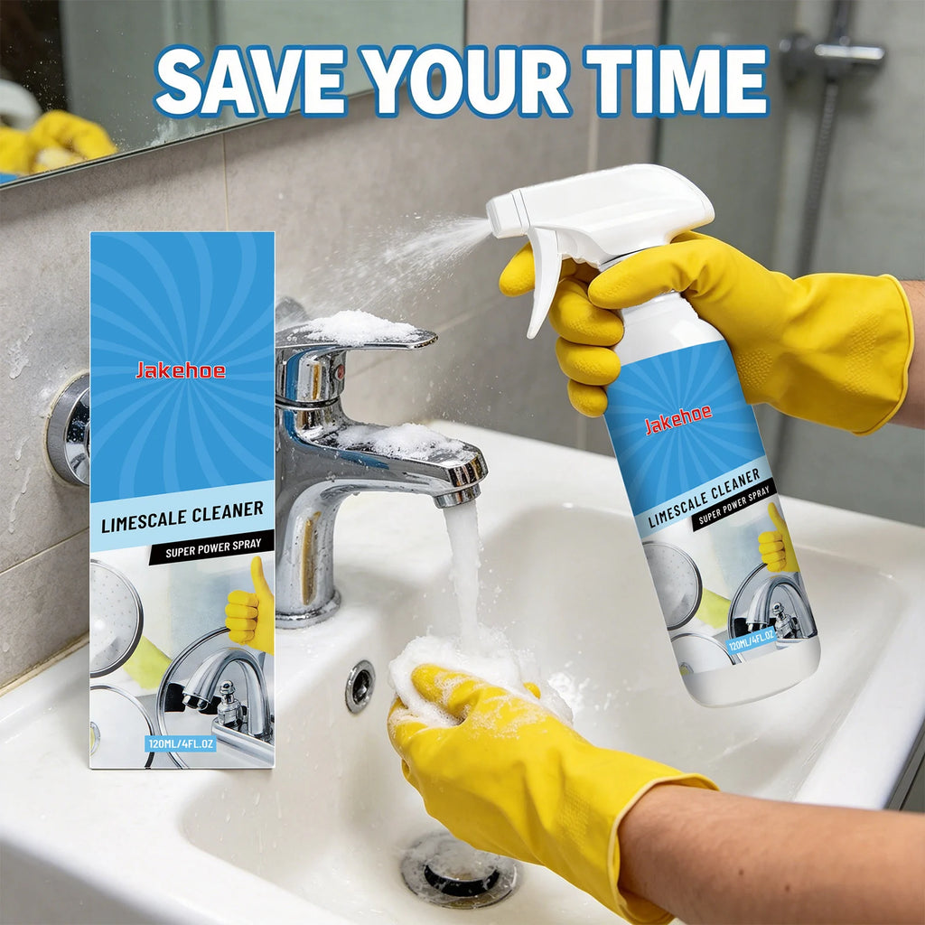 Powerful Scale Cleaner Dissolving Stain Form Protective Layer Reduce Scale Deposition Polishing Multifunctional Cleaning Spray Qme
