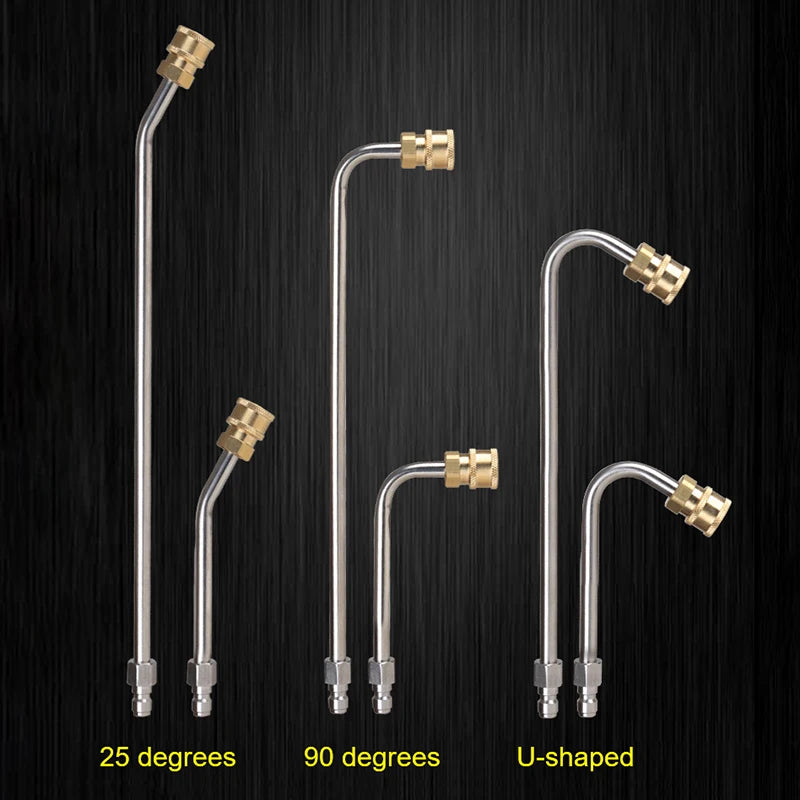 Pressure Washer Lance Extension Nozzles 4000PSI Spray Wand Power 1 4 Qme