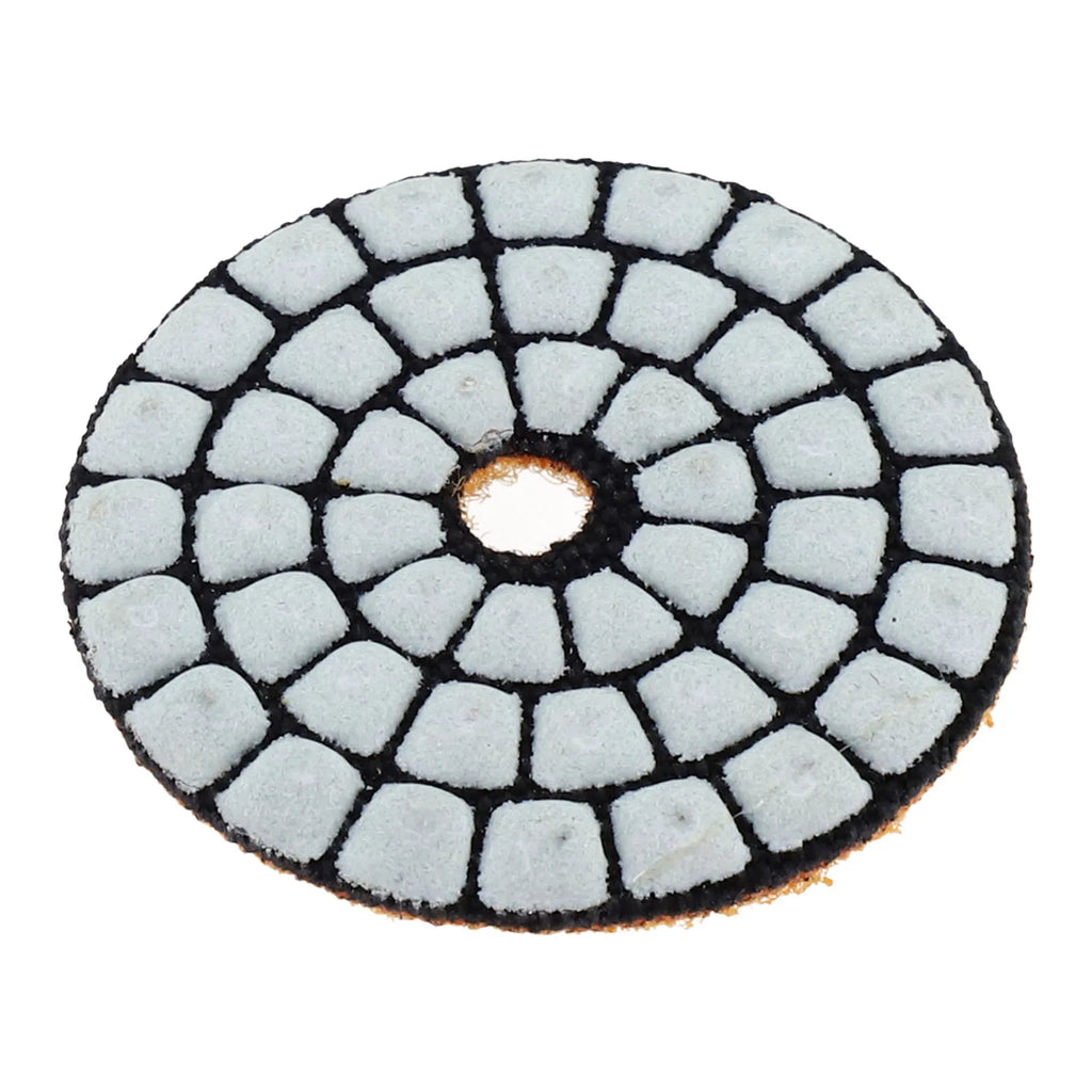 1pc 2 Inch 50mm Emery Dry Polishing Pad Disc For Granite Marble Quartz Glass Stone Sanding Random Color Qme