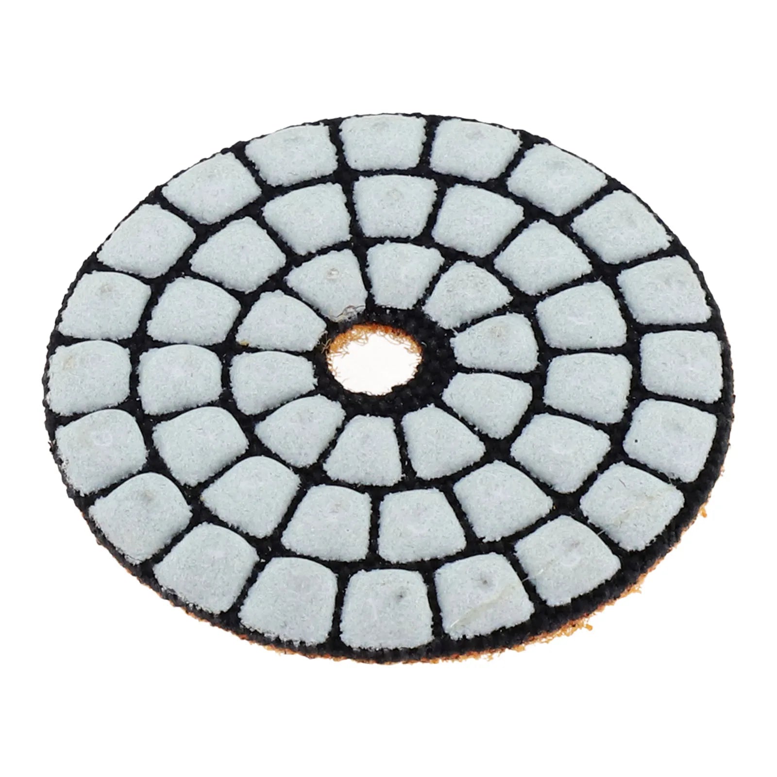 1pc 2 Inch 50mm Emery Dry Polishing Pad Disc For Granite Marble Quartz Glass Stone Sanding Random Color Qme