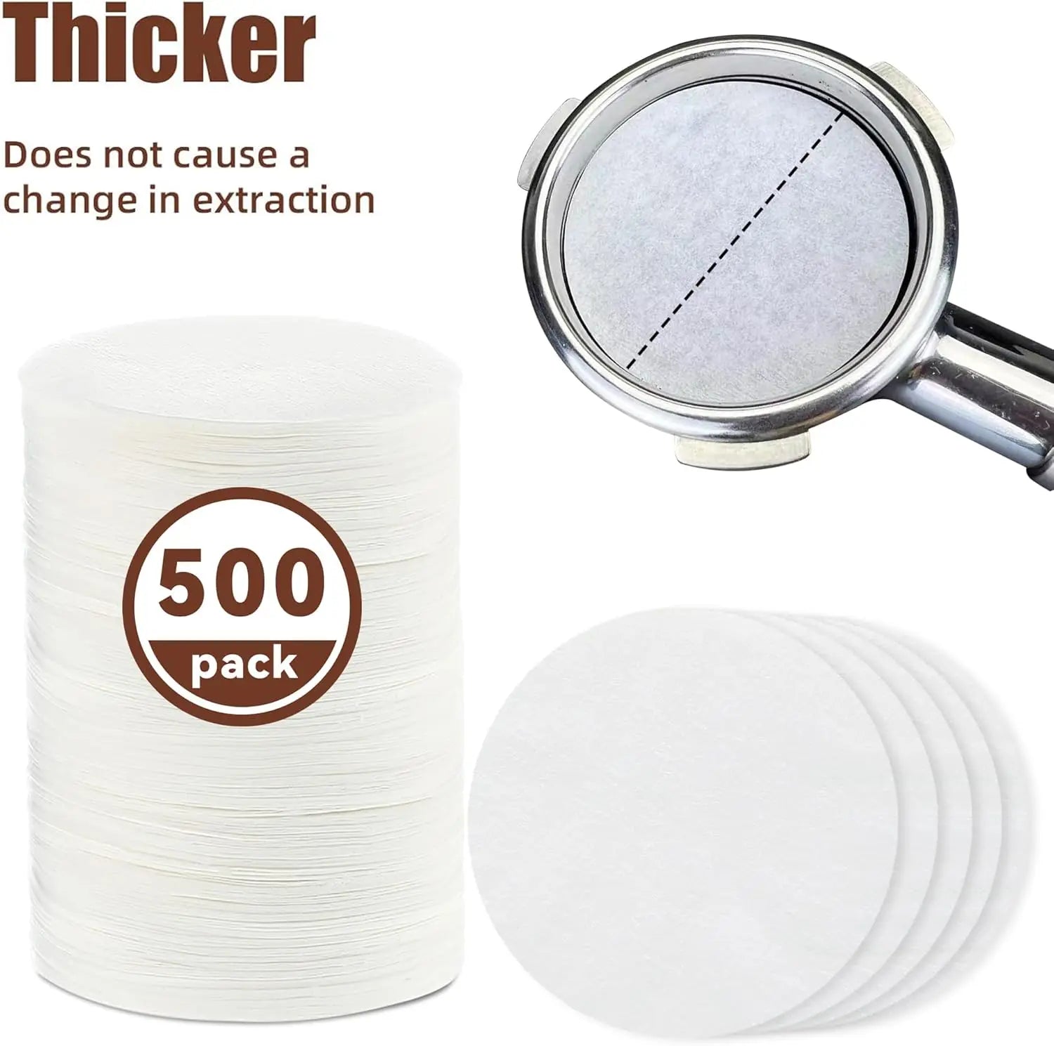 Coffee Paper Filter Ninja Espresso Machine Papers ES601 Qme