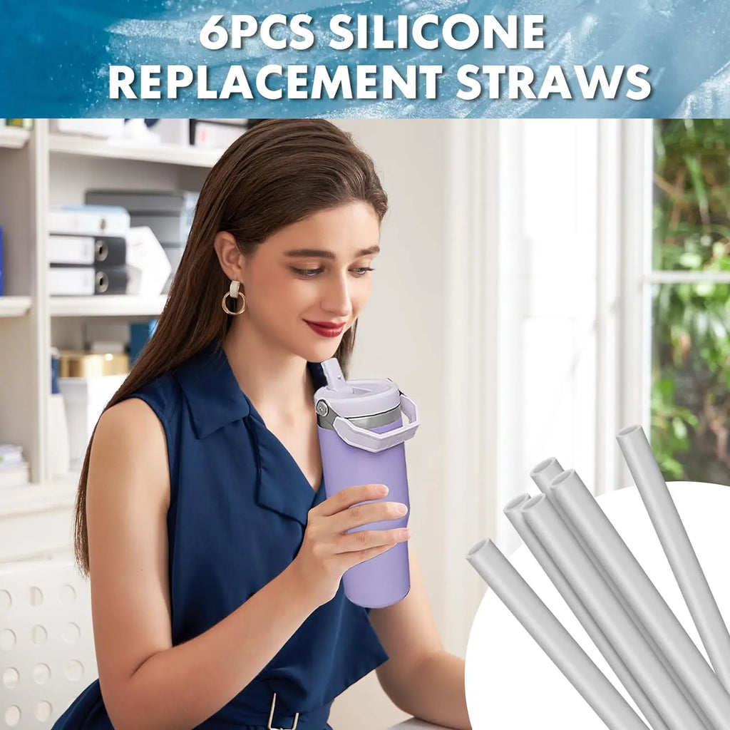 Reusable Straws Plastic Cleaning Brushcompatible Stanley Iceflow Qme