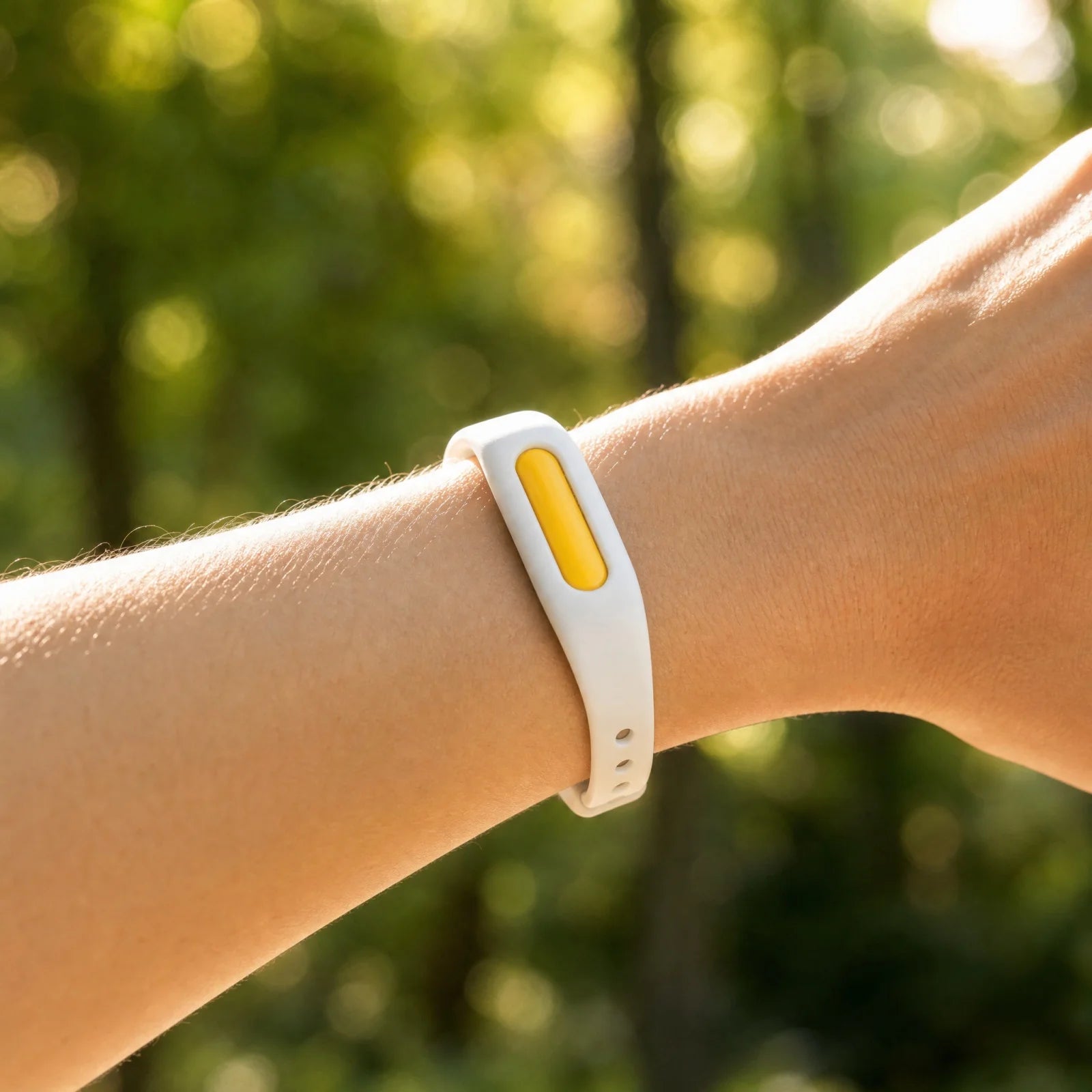 Mosquito-repelling Bracelet Essential Oil Waterproof Silicone Safe Wristband Portable Pest Artifact Tool (capsule color random) Qme