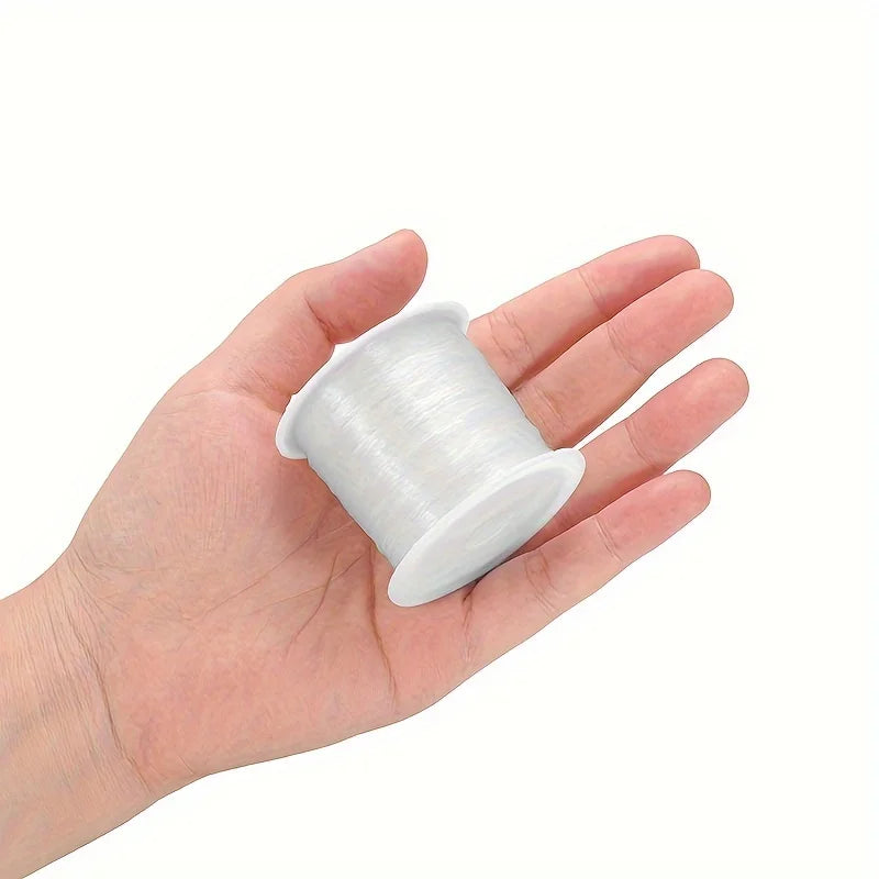 Single filament fishing line - used for hanging balloons, handicrafts, decorations and sewing beads Qme