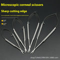 Ophthalmic Instruments Microsurgical Corneal Scissors Hand Surgical Qme 140cm-bending