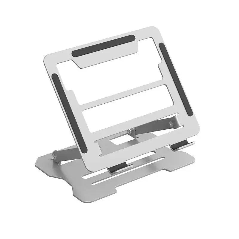 Metal Notebook Bracket Steel Lifting Convenient Heightening Frame Qme Silver