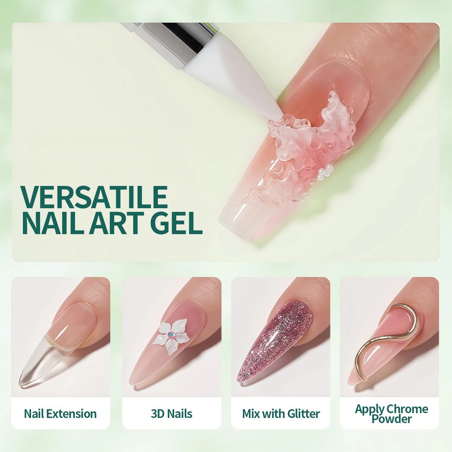 Nailpop No TPO HEMA Non-sticky Extension Gel Nails Art Manicure Qme