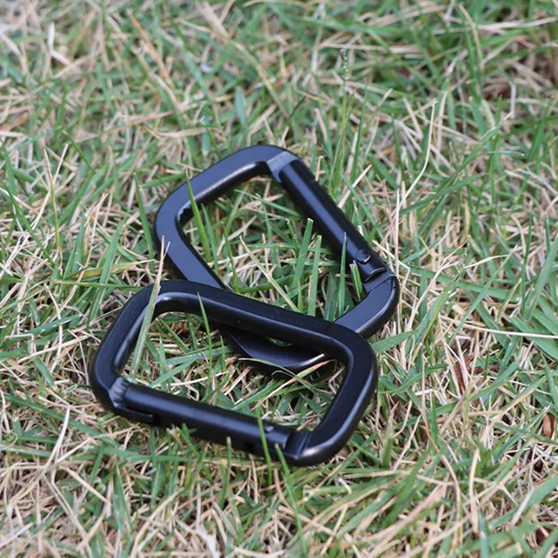 Square-ring Carabiner Buckles Spring Carabiners Snap Hooks Clip Qme