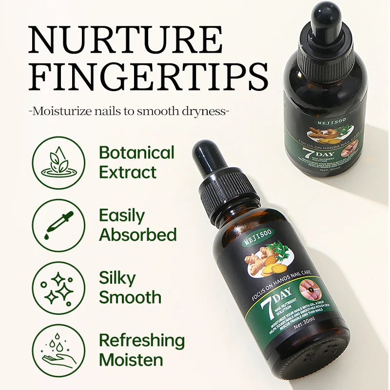 Nail Fungus Treatment Serum Foot Repair Liquid Toe Nails Fungal Removal Gel Anti Infection Paronychia Onychomycosis Cream 30ml Qme
