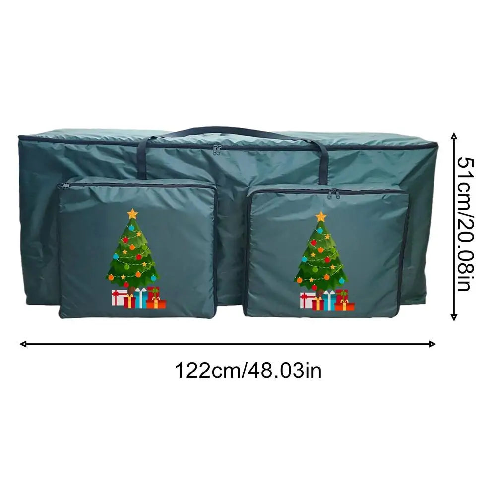 Christmas Tree Storage Box Zippered Extra Large Container Reinforced Qme E China Mainland