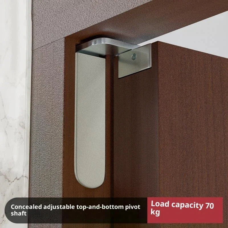 2 Pc Hidden Hinges For Doors 3D Adjustable Swivel Invisible World Hinge Zinc Alloy Door Hinge Furniture Hardware Qme