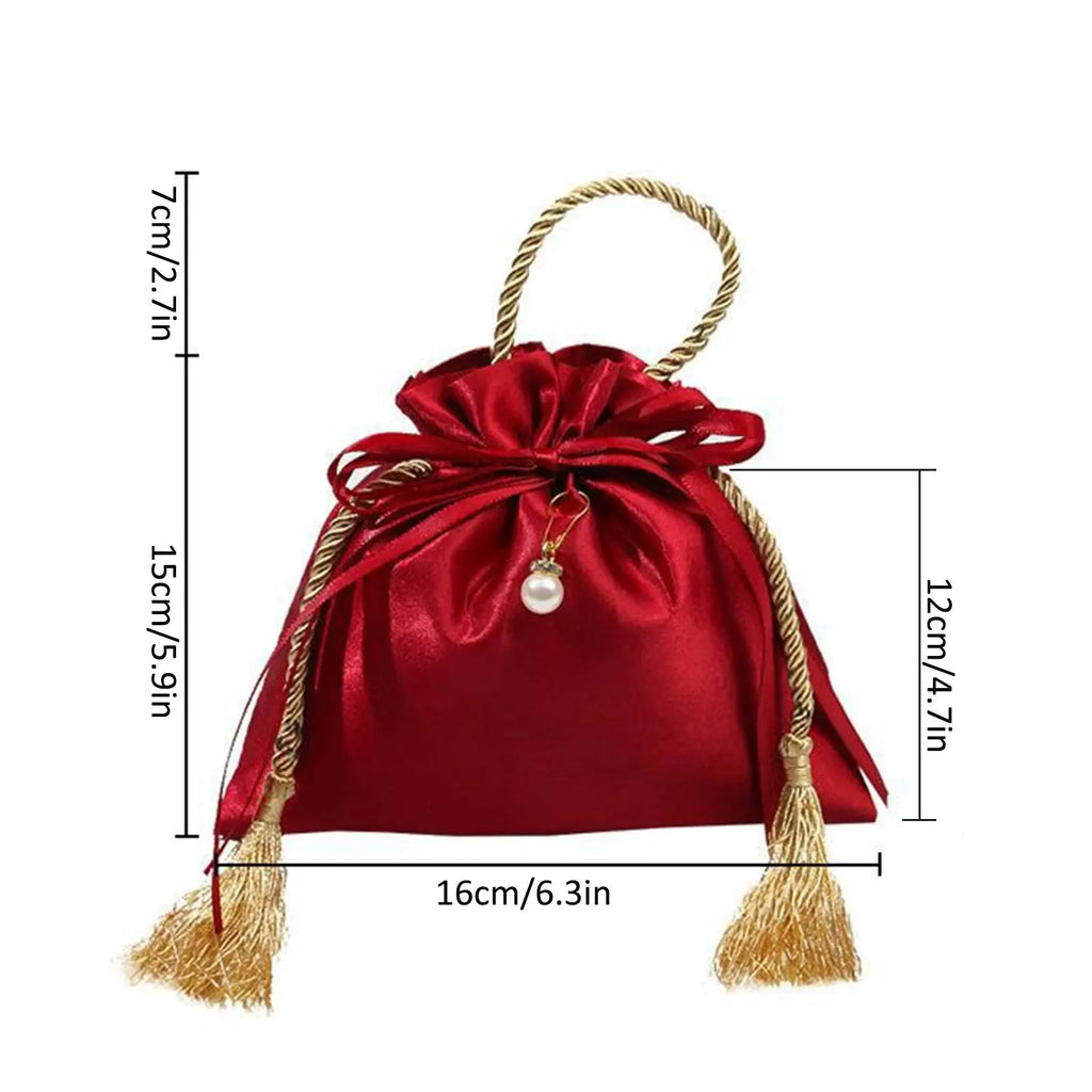 Velvet Gift Bag Wedding Party Velvet Candy Box Gift Bags for Wedding Gift Small Gold Drawstring Gift Candy Pouches New Qme