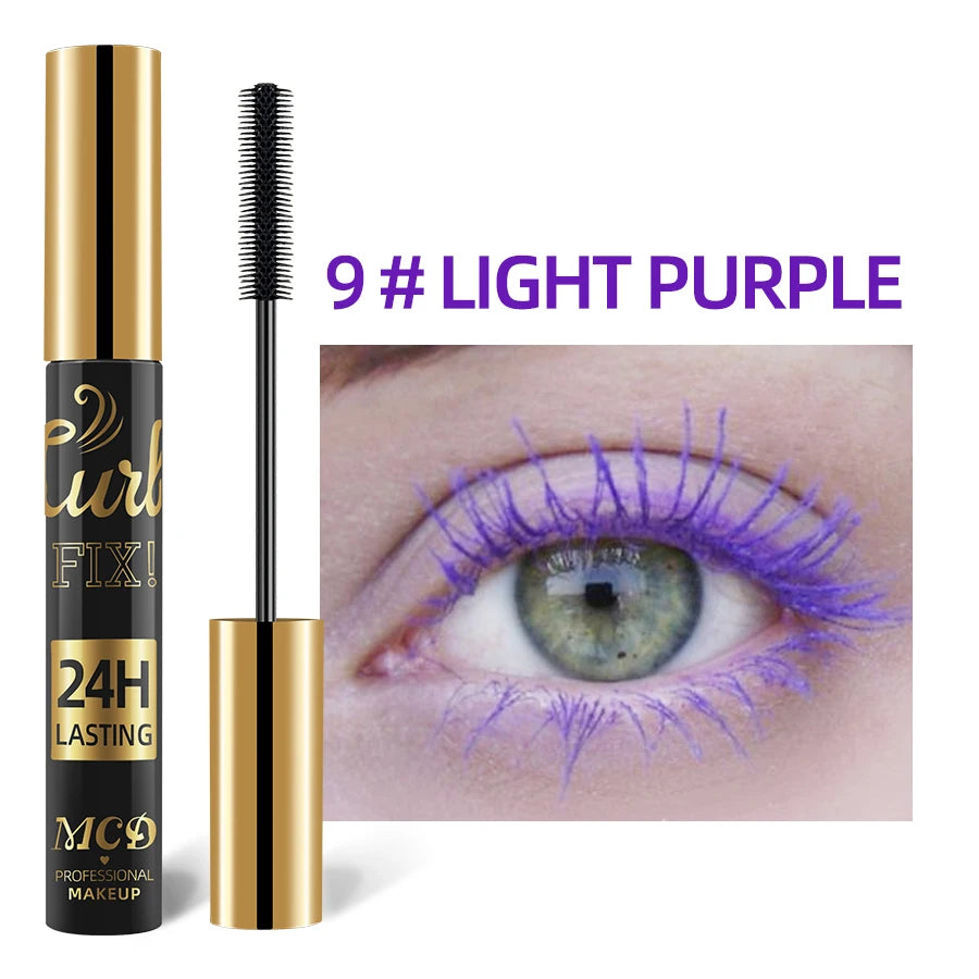 5D Waterproof Mascara Vibrant 9 Color-lasting Curl Ink Formula Qme 9