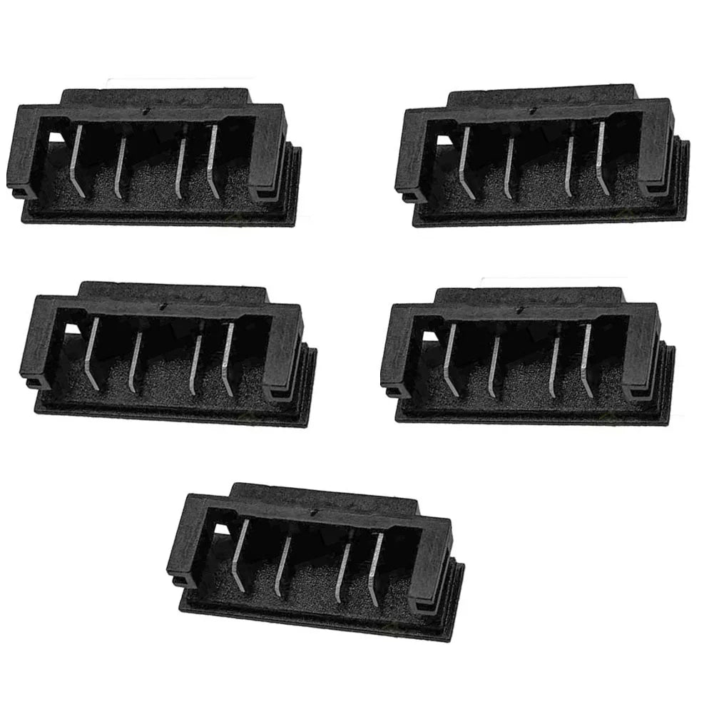 5pcs Battery Connector Terminal Block Adapter Compatible With For Dewalt For DCB180 For DCB200 DCB201 For DCB203 DCB230 Qme Default Title