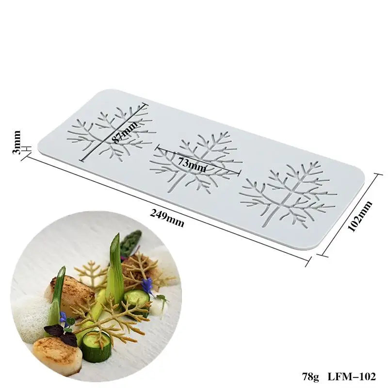 Silicone Fondant Molds Chocolate Mold Sugar Craft Gum Decorative Lace Qme LFM102