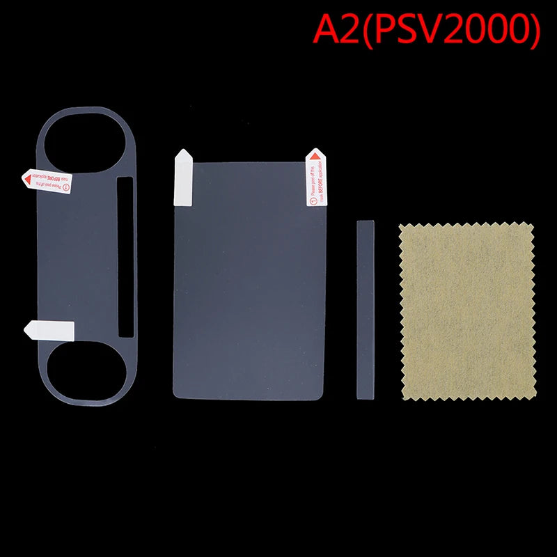 Front Back Screen Protector Film PS Vita PSV1000 2000 Transparent Qme A2PSV2000