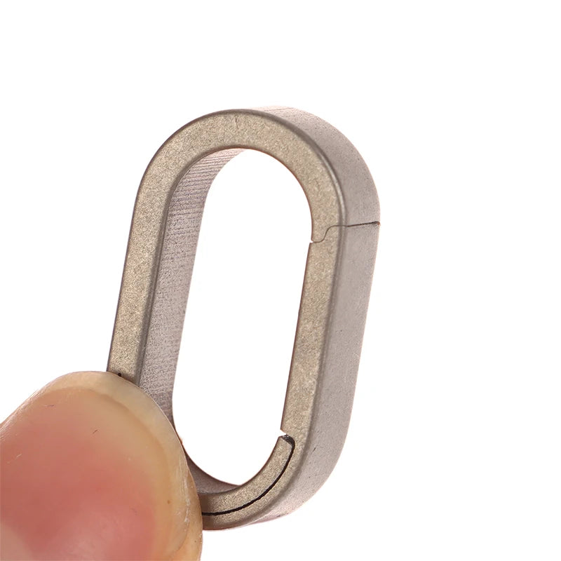 Connection Buckle Universal Joint Auxiliary Ring Titanium Alloy Mini Qme