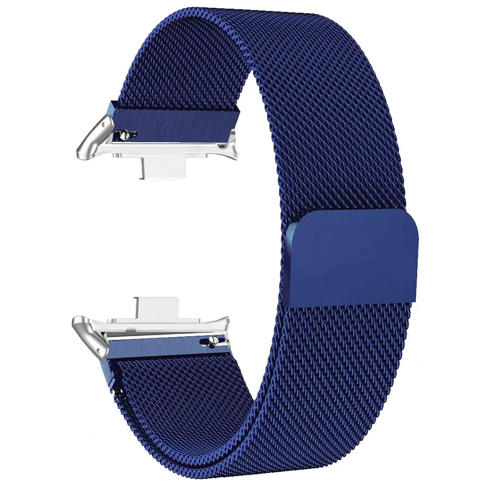 Milanese Loop Band For Redmi watch 5/4 Smartwatch Bracelet For Mi band 8pro/9 pro Wristband Replacement Metal Strap Accessories Qme Blue Redmi 5
