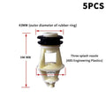 ABS 360 Degree Cooling Tower Evaporative Condenser Nozzle With Rubber Gasket BAC Anti-clogging Shower Head Qme A3