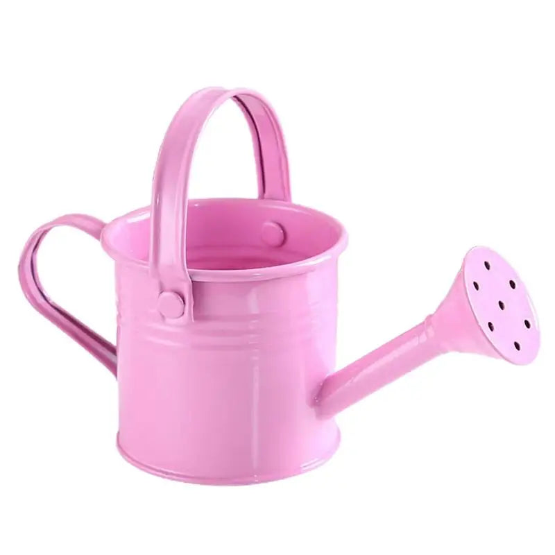 New Metal Watering Can Garden Flower Kettle Mini Small Water Spraying Pot Large Capacity For Kids Adult Qme A1