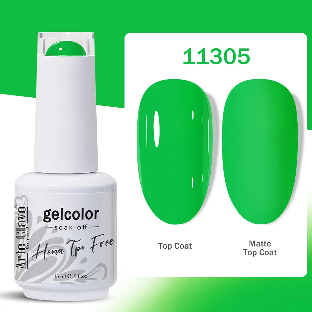 Arte Clavo Nail Art Semi Permanent Gel Polish Supplies Professionals